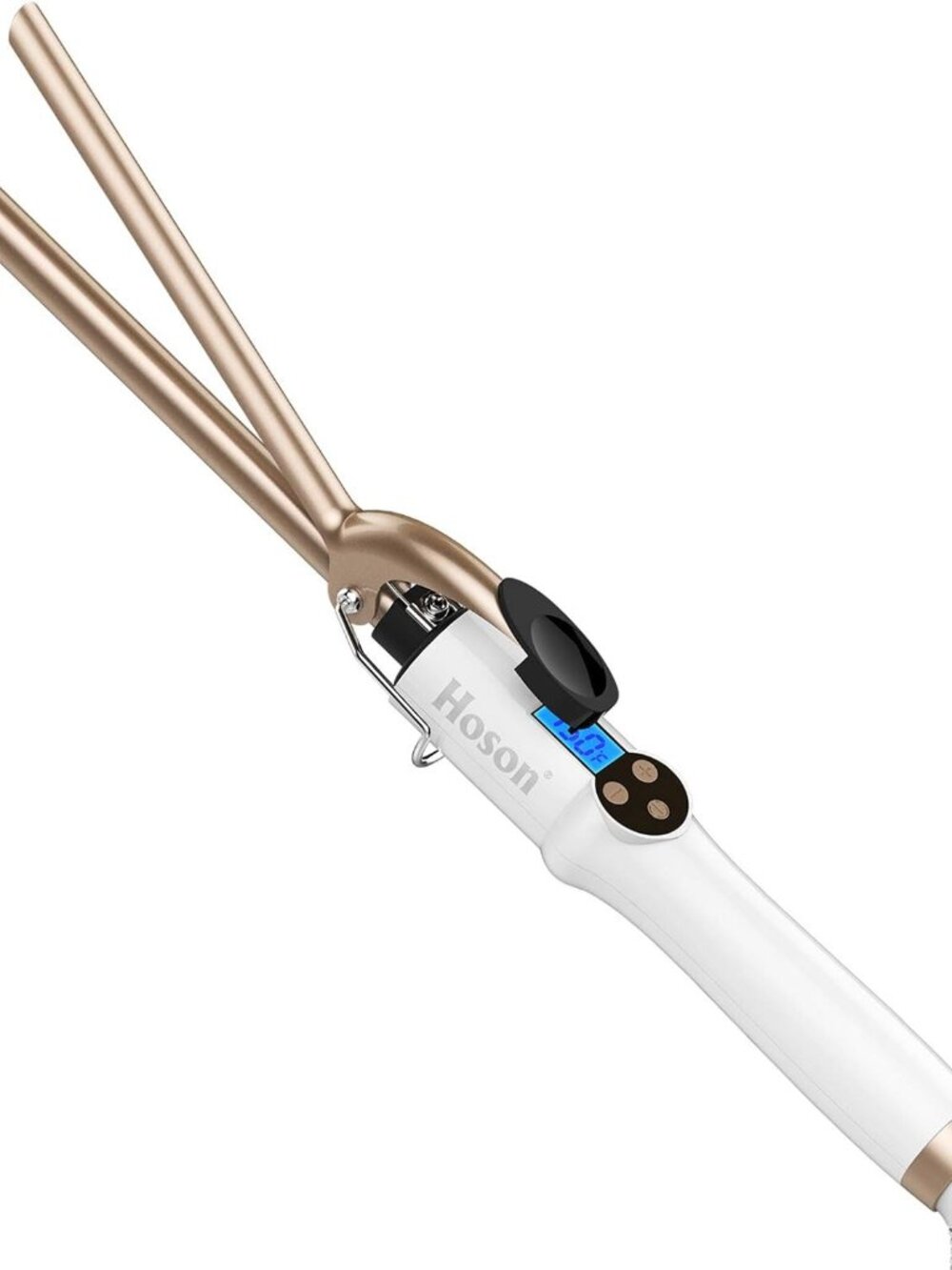 Hoson 1/2 Inch Curling Iron Professional, Ceramic Tourmaline Curl Wand Barrel